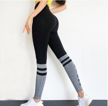 Gym Babes Leggings - Rockstar Peach