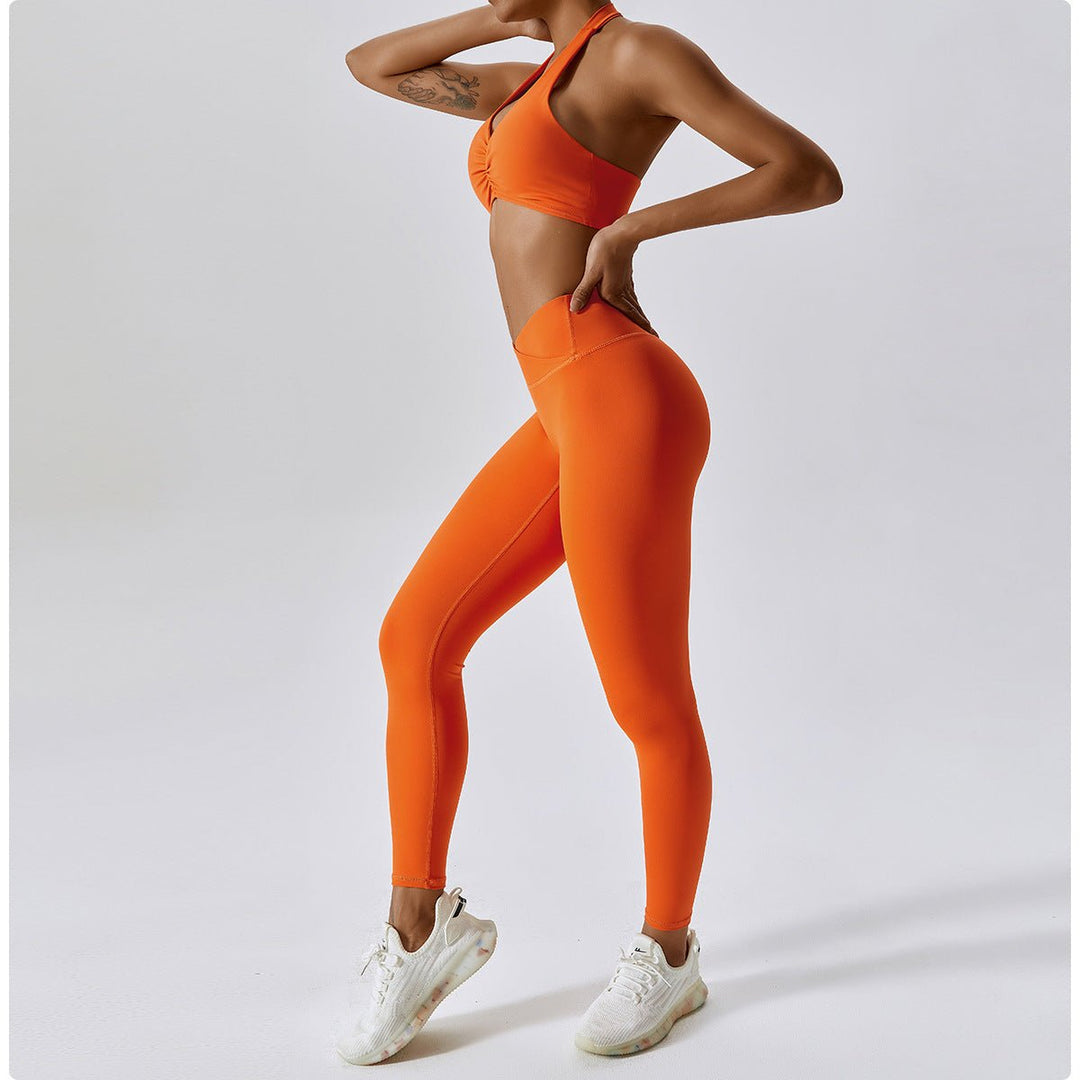 Midrise Leggings - Rockstar Peach