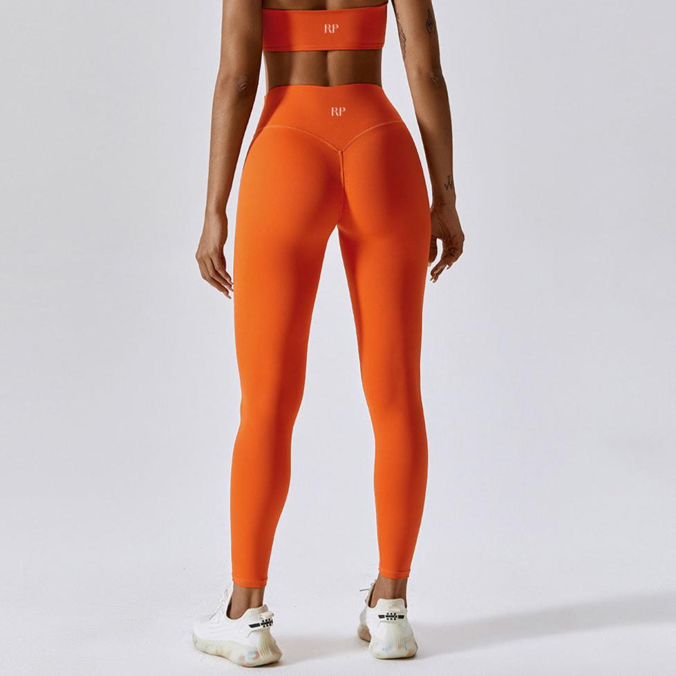 Midrise Leggings - Rockstar Peach