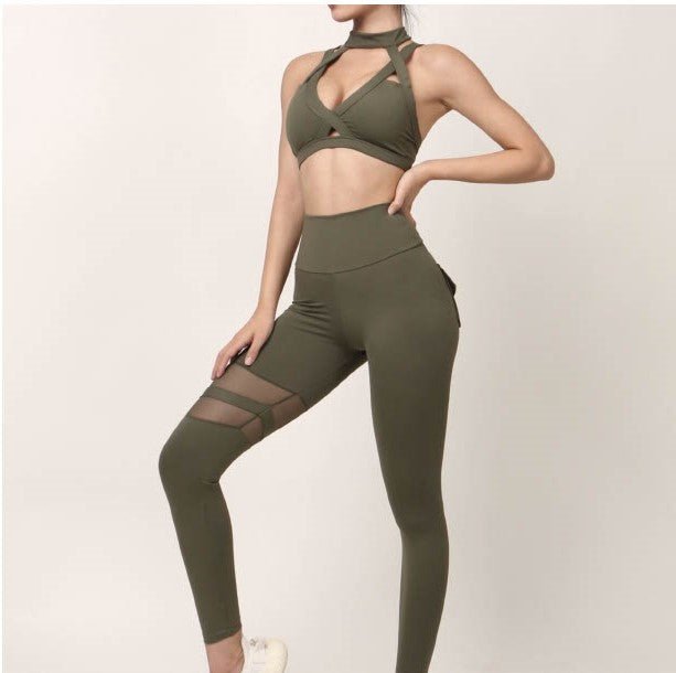 Sgt Mesh Leggings - Rockstar Peach