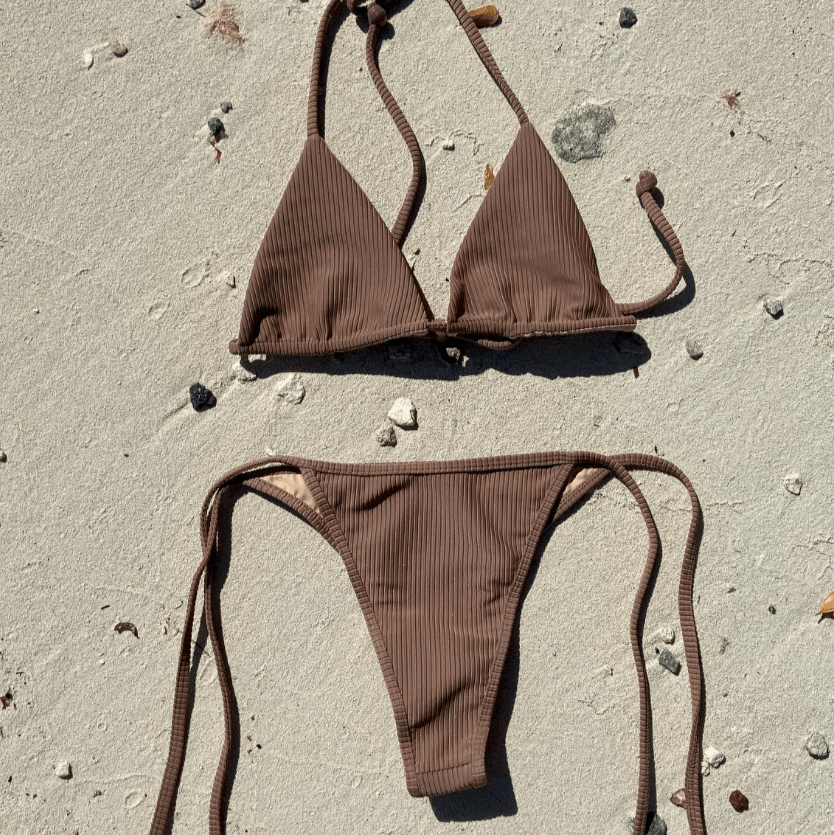 Victoria Bikini Bottoms - Rockstar Peach